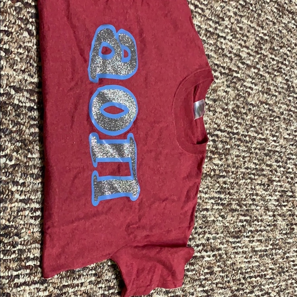 AOII screen print shirt